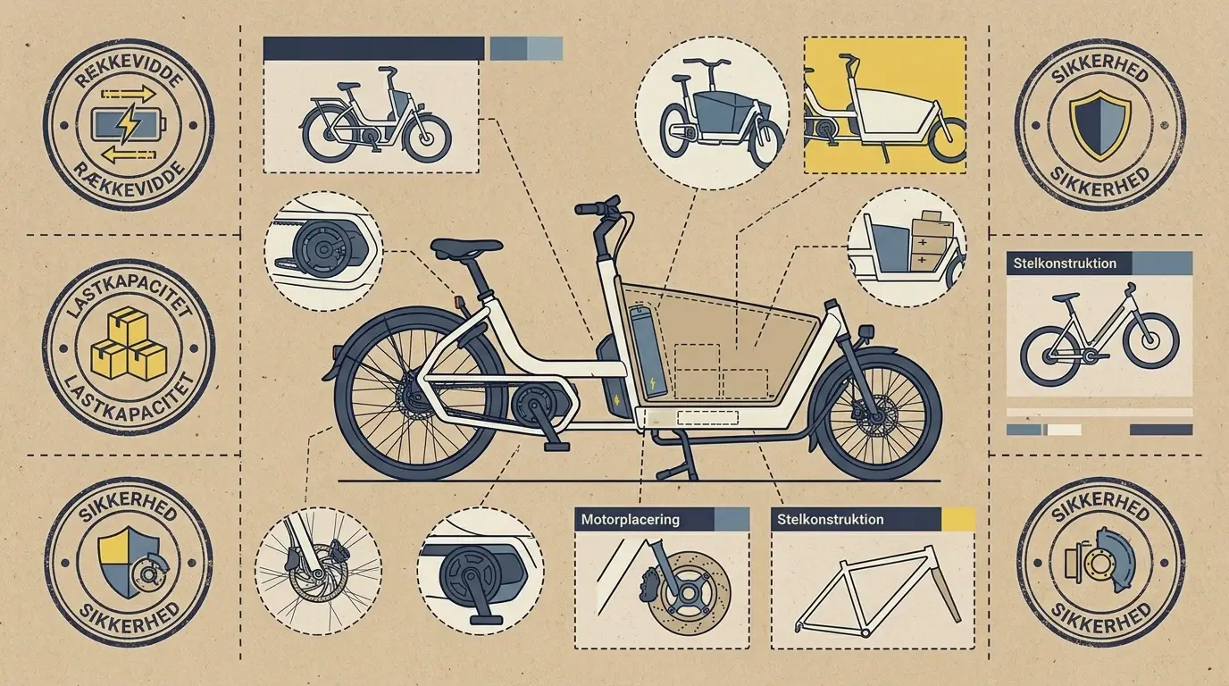 Elektrisk ladcykel test 2026 – de bedste modeller